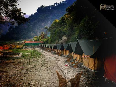 Camp Paddlers in Rishikesh