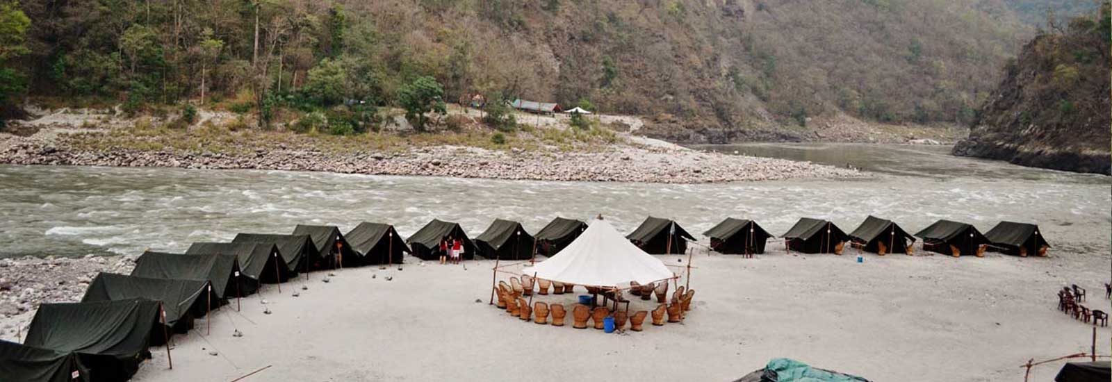 Shivpuri Beach Camp in Rishikesh