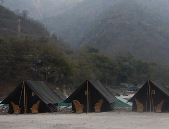 Shivpuri Beach Camp in Rishikesh